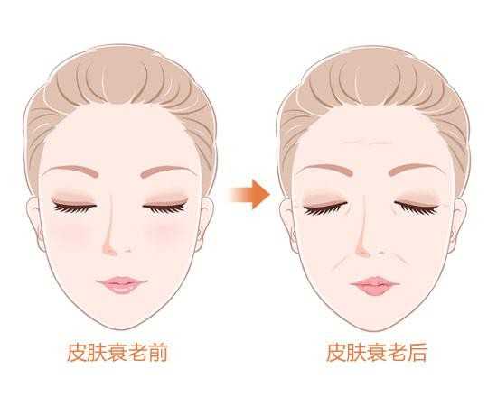 衰老对比