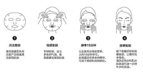 敷面膜
